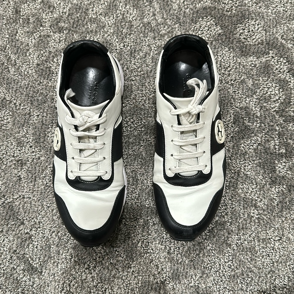 Gucci Black and White Women's Sneakers